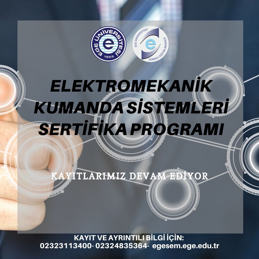 Elektromekanik Kumanda Sistemleri Eğitimi Sertifika Programı