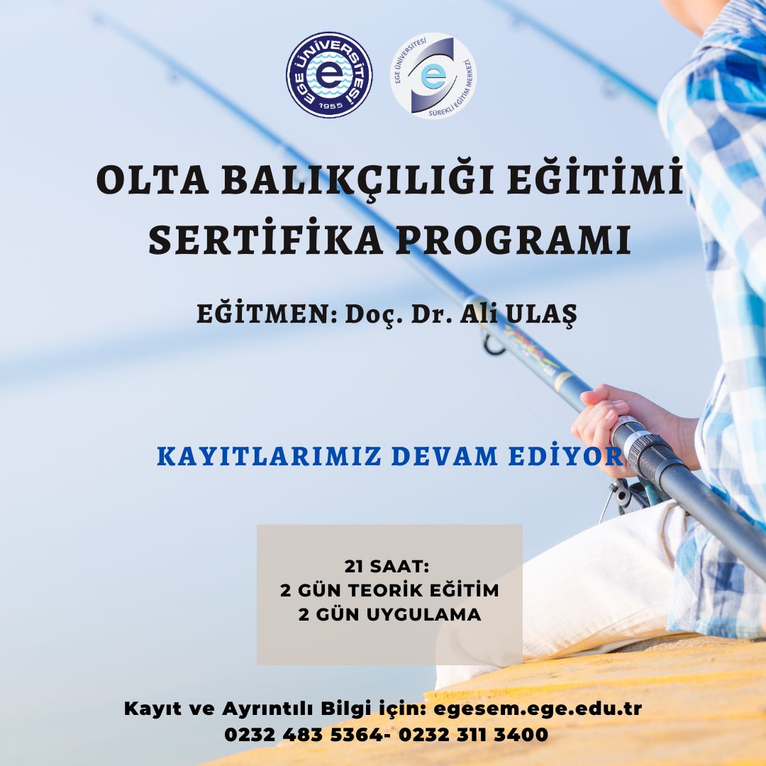 Olta Balıkçılığı Eğitimi Sertifika Programı