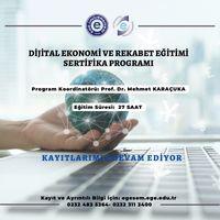 Dijital Ekonomi ve Rekabet Eğitimi Sertifika Programı