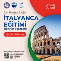 Yeni Başlayanlar için İtalyanca Eğitimi Sertifika Programı