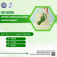 ISO 14064 Kurumsal Karbon Ayak İzi Eğitimi Sertifika Programı